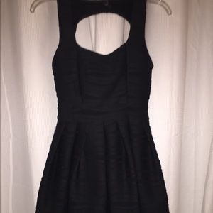 Black cocktail dress